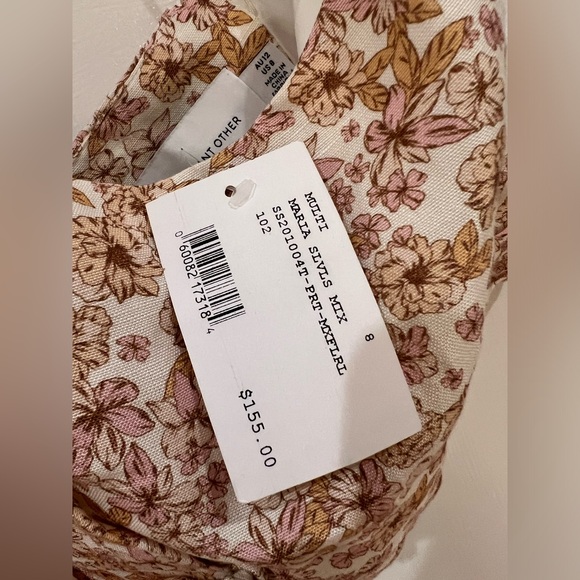 NWT Significant Other Maria Floral Crop Top - Picture 3 of 3